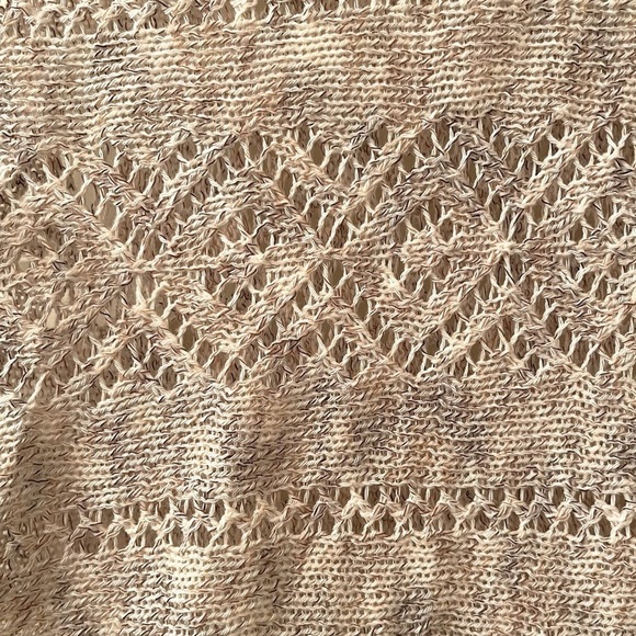 Anna Lee + Hope Open Weave Knit Top Size XL (E13) - Picture 4 of 5